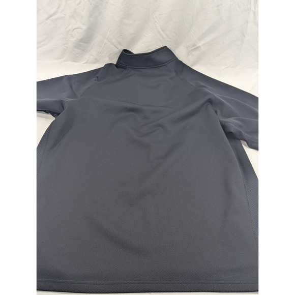 OSU Oklahoma State Cowboys Nike Dri Fit Polo Mens Size XXL Black 1/4 Zip Polo - Picture 8 of 8